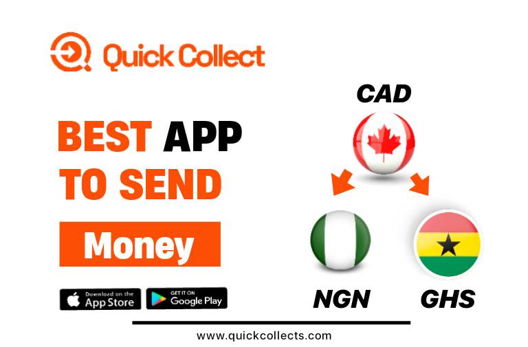 Quick Collect is the best app to send Canadian dollar to Nigeria